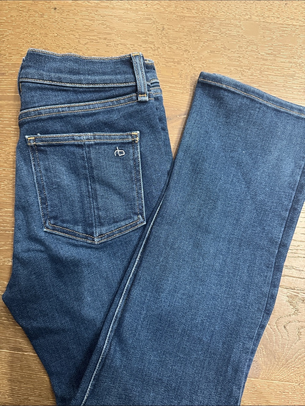 Rag & Bone Jeans Highwater Dark Wash Size 25 Stretch Premium Denim - Picture 6 of 8